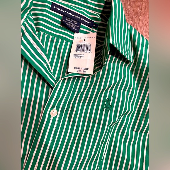 Authentic Ralph Lauren sport button-down shirt - Picture 2 of 2